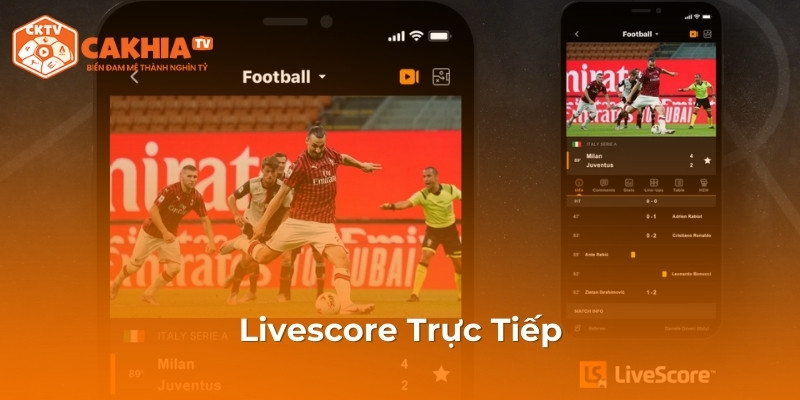 Livescore Trực Tiếp - Cập Nhật Tỷ Số Bóng Đá Nhanh Nhất 2025